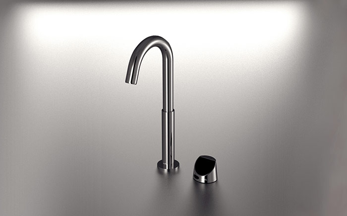 MCPF13 Chrome Faucet With Control Panel