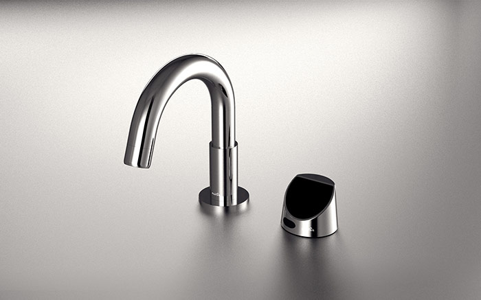 MCPF6 Chrome Faucet With Control Panel