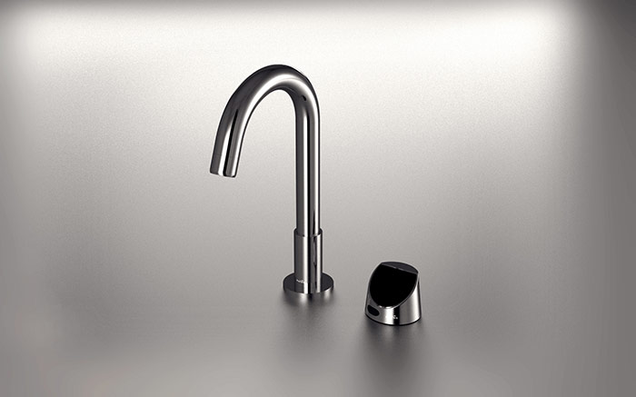 MCPF9 Chrome Faucet With Control Panel